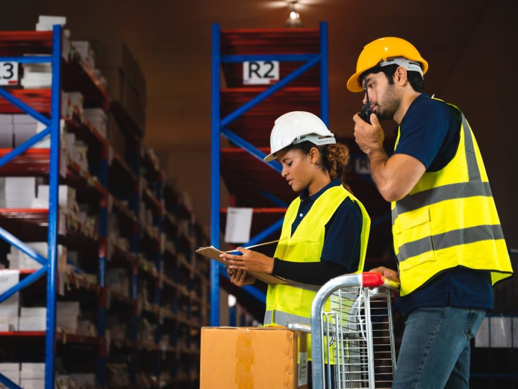 Example of Warehouse Workers at Big Sky Packaging Supply in Billings MT